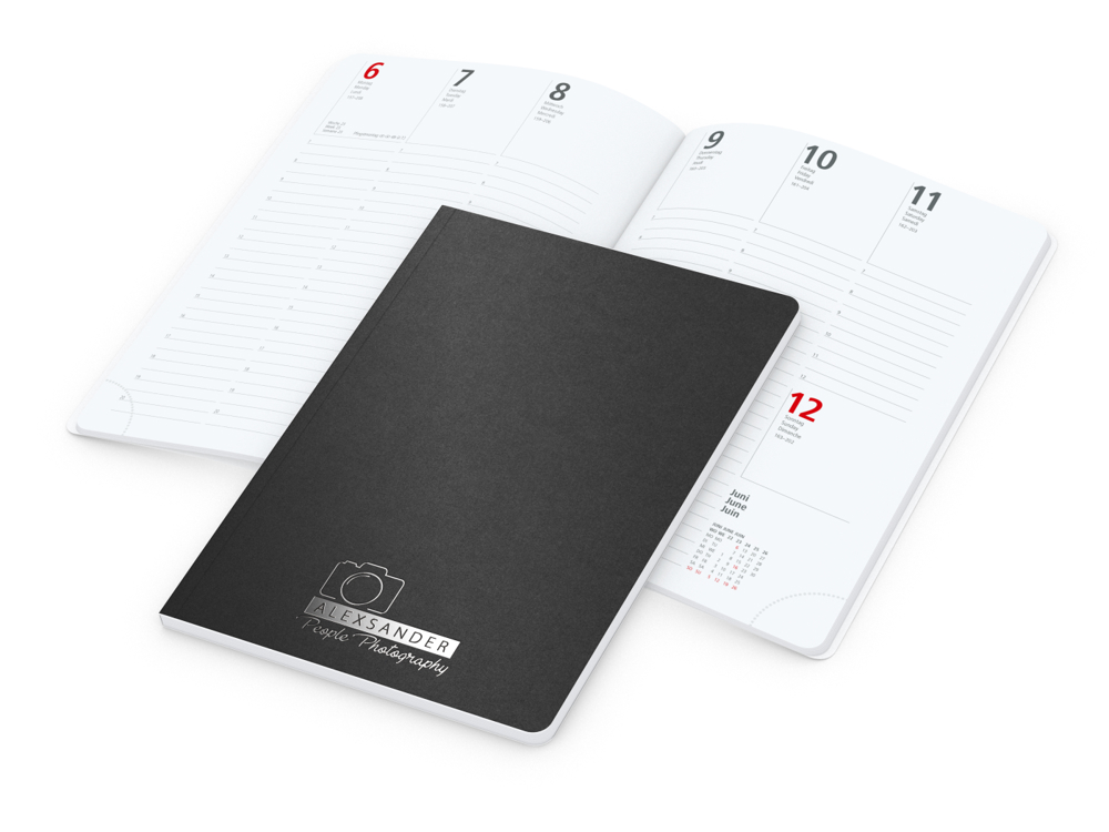 Wochenkalender Prestige-Flexx, Silberprägung