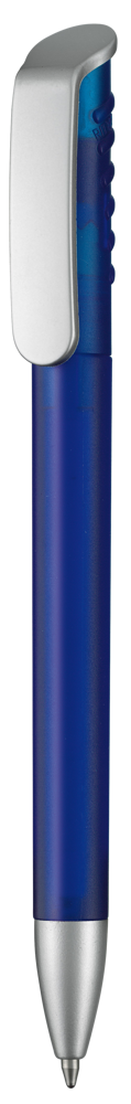 Kugelschreiber TOP SPIN FROZEN SI - royal-blau TR/FR