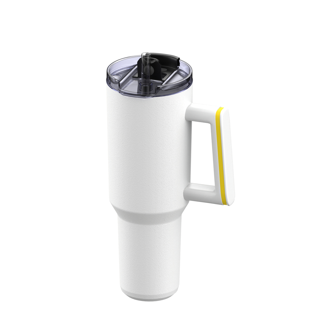 Thermobecher RETUMBLER-myKINGS CANYON 900 - gelb, weiß