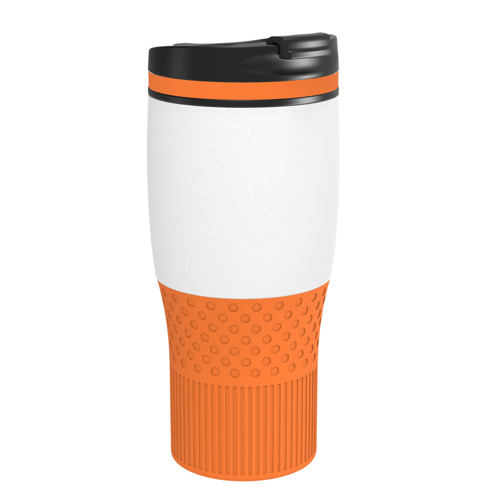 Thermobecher RETUMBLER-myBAYAMO GRANDE II - orange, weiß