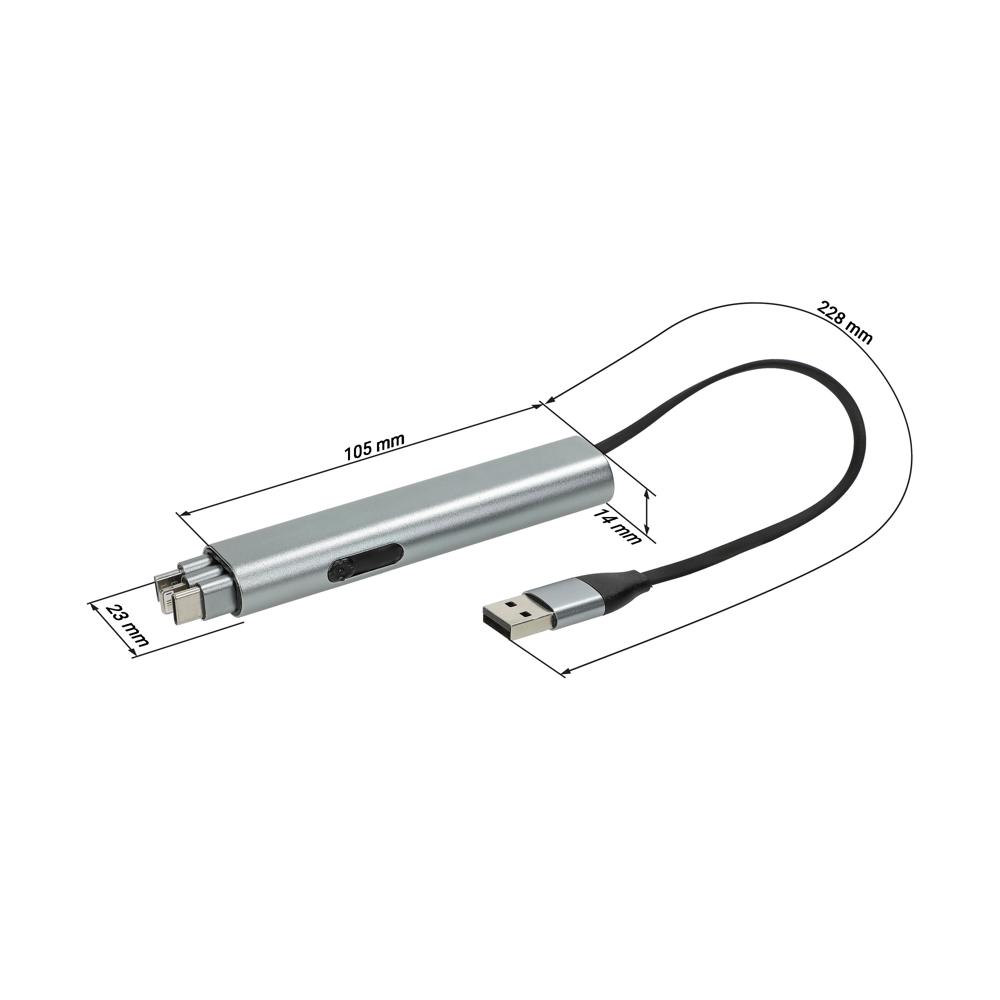 Ladekabel "Connect", 4 in 1