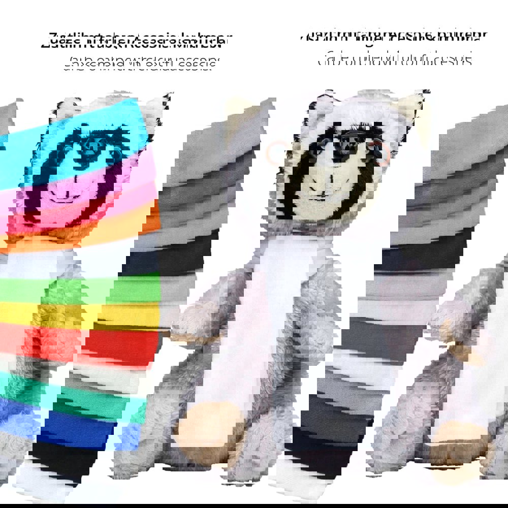 Waschbär Kuddel, grau, one size