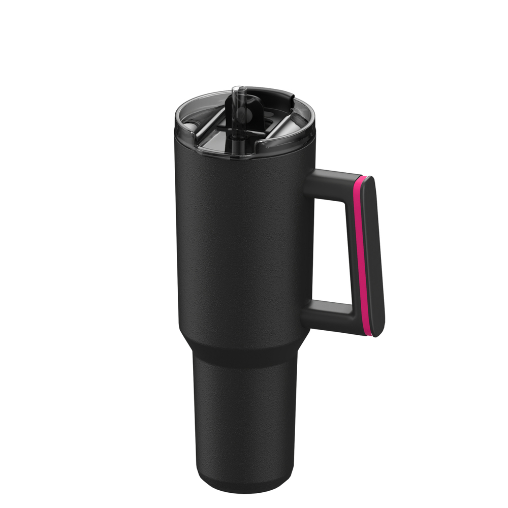 Thermobecher RETUMBLER-myKINGS CANYON 900 - magenta, schwarz