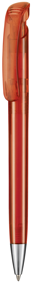 Kugelschreiber BONITA TRANSPARENT - feuer-rot TR/FR