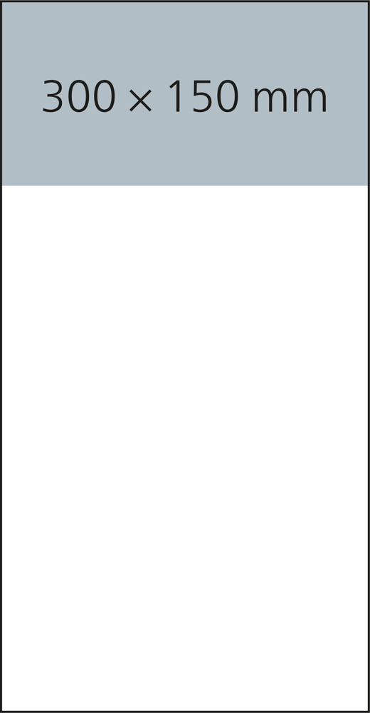 3-Monatskalender Einblatt Solid 3, hellgrau