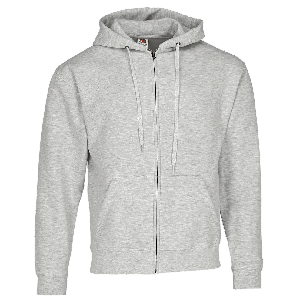 620340 - Premium Hooded Sweat Jacket, graumeliert, 4XL