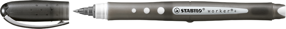 STABILO worker + colorful Rollerball - schwarz
