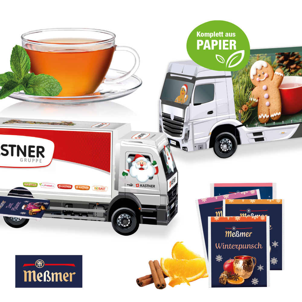 Adventskalender Meßmer „Tee-LKW“