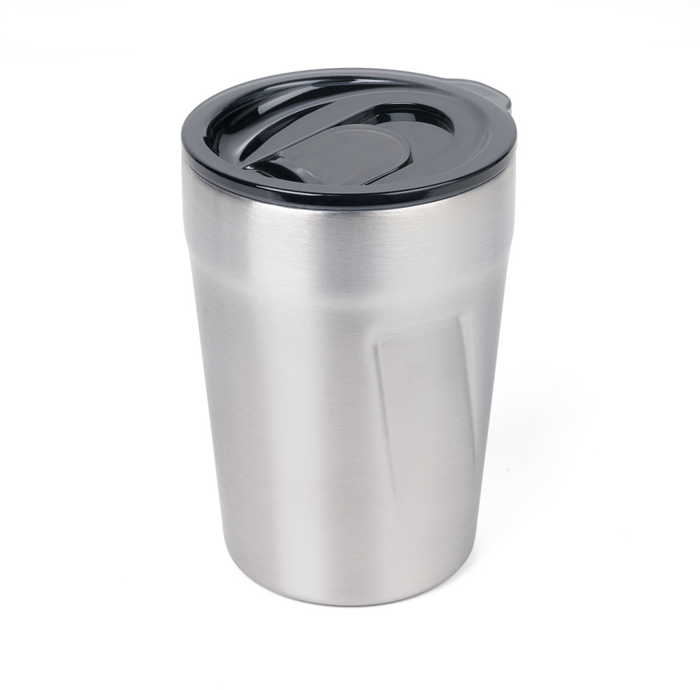 TROIKA Thermobecher - silberfarben