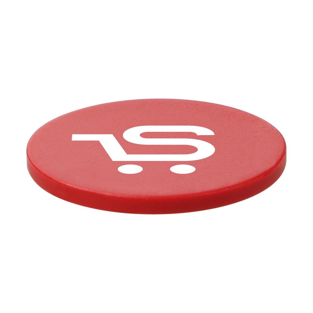 Einkaufswagenchip ohne Loch