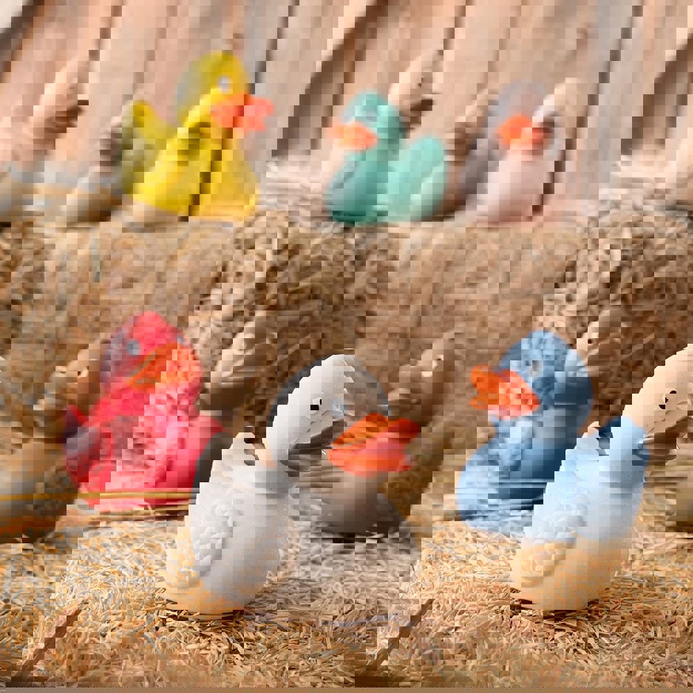 Weizen-Ente, klassik, grün, 7,5 cm