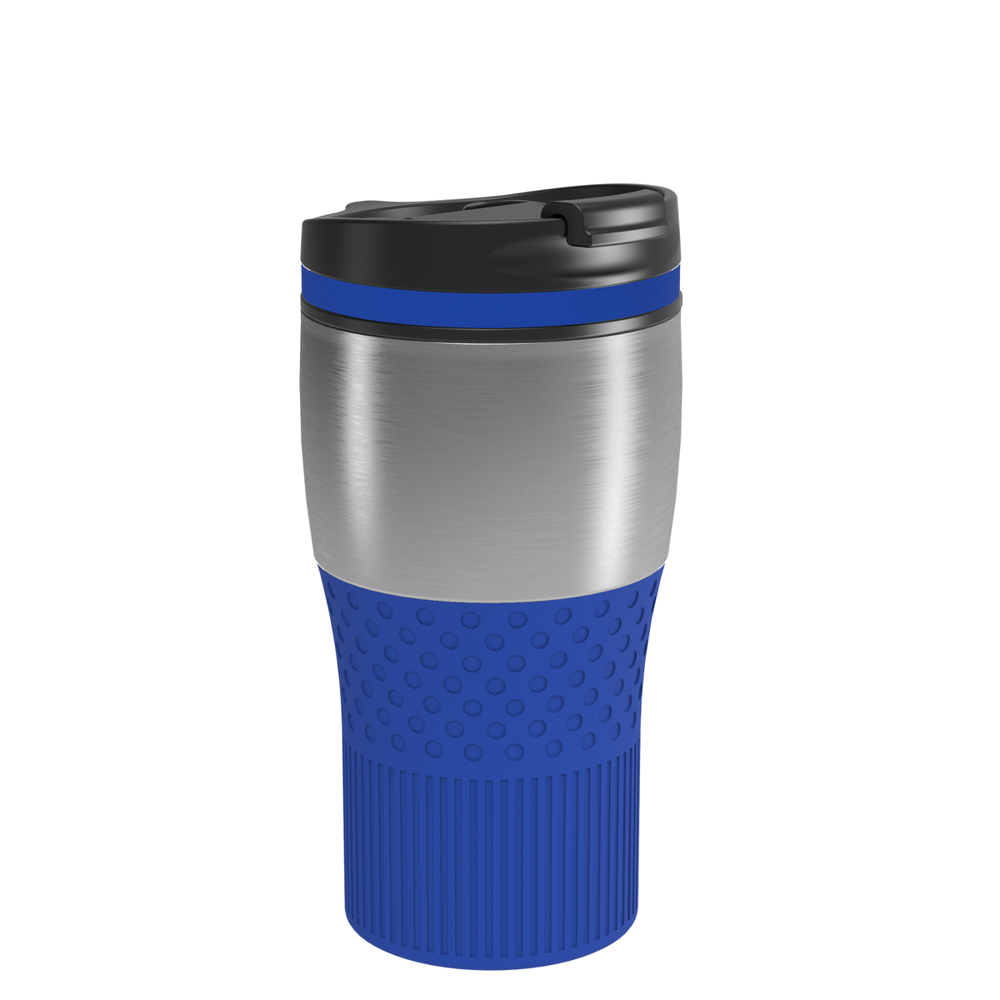 Thermobecher RETUMBLER-BAYAMO MEZZO CORPORATE - blau, silber