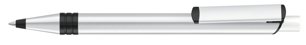 RECYCLED PET PEN ALUMA - weiss