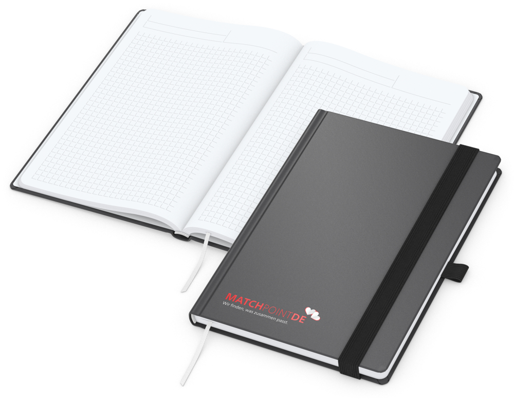 Notizbuch Vision-Book White Express - anthrazit