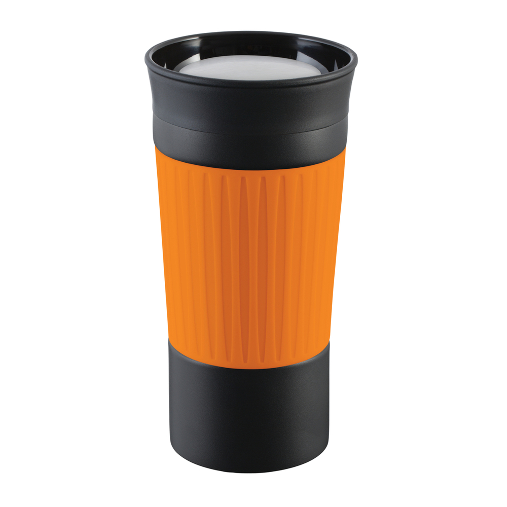Thermobecher RETUMBLER-myKINGSTON - schwarz, orange