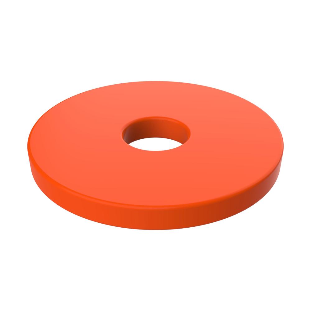 Einkaufswagenchip "1 Euro" - standard-orange