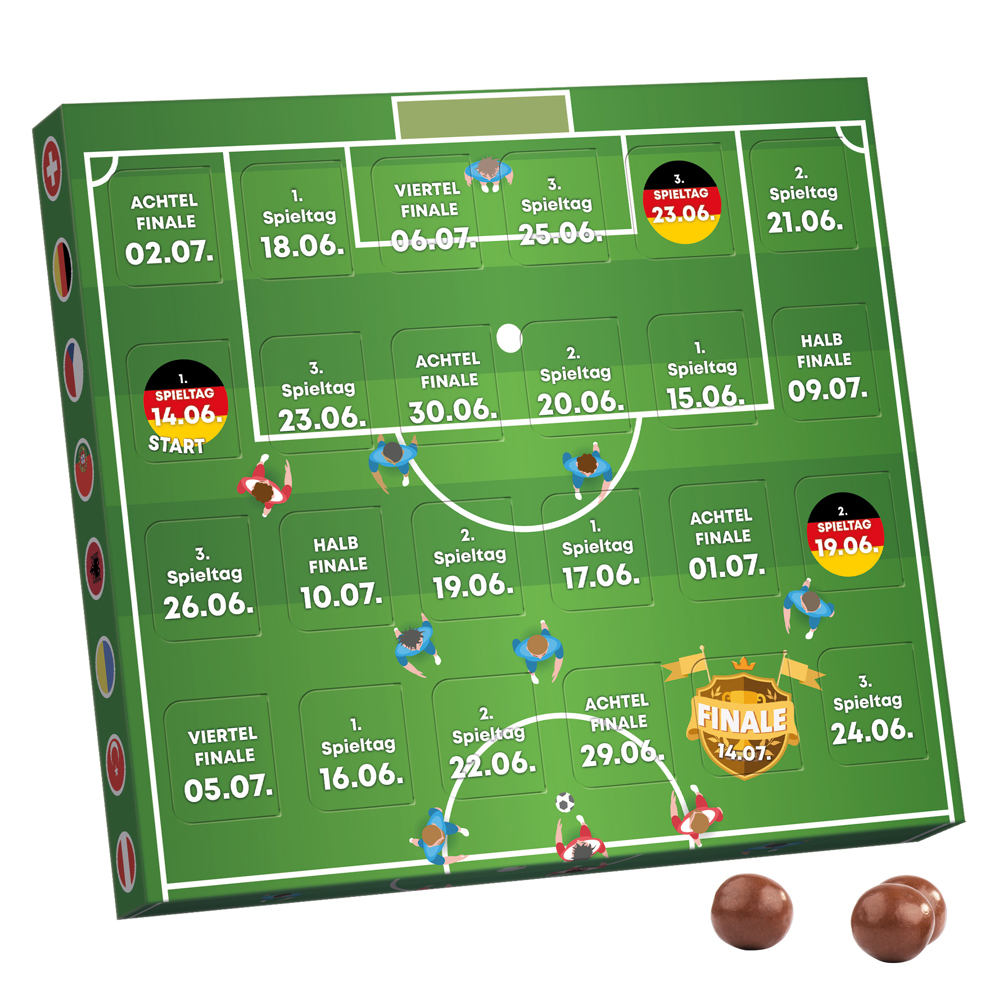 XS Adventskalender, Brandt Knusperkugeln Vollmilch