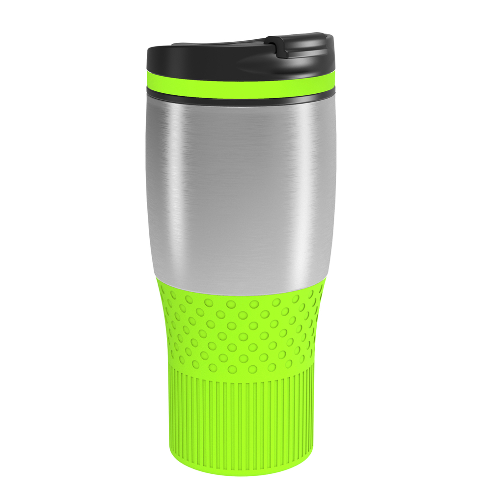 Thermobecher RETUMBLER-myBAYAMO GRANDE II - hellgrün, silber