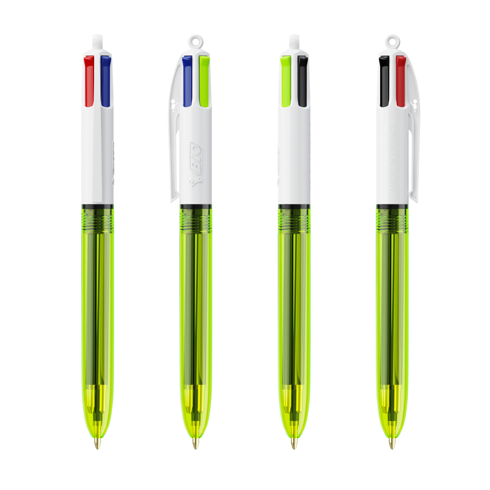 BIC® 4 Colours Fluo Kugelschreiber