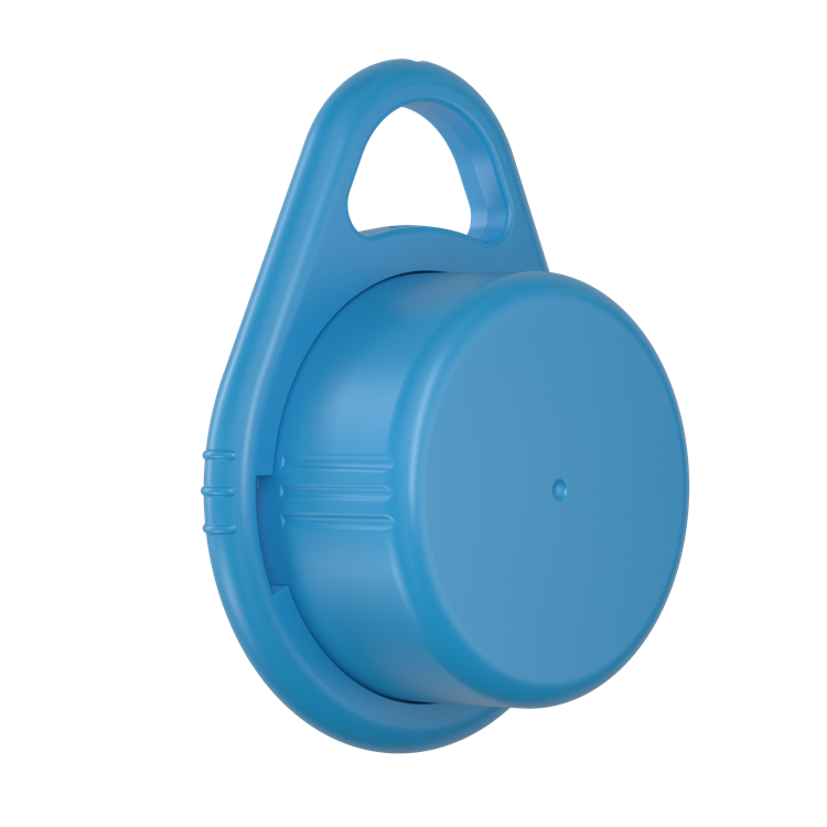 Schlüsselanhänger RITTER-CLICK BOX - blau