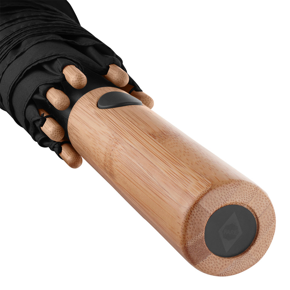 7379 AC-Midsize-Bambus-Stockschirm ÖkoBrella