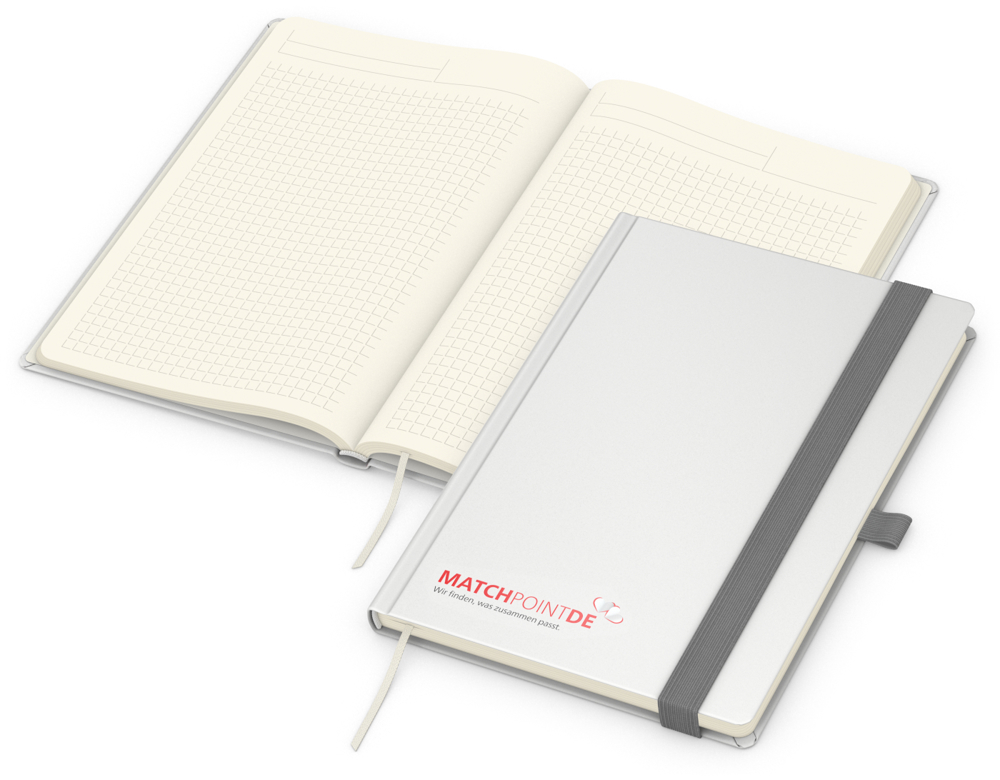 Notizbuch Vision-Book Creme Express - weiß