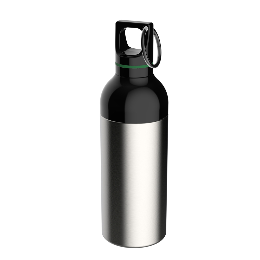 Trinkflasche RETUMBLER-DUIX STEEL - grün, silber