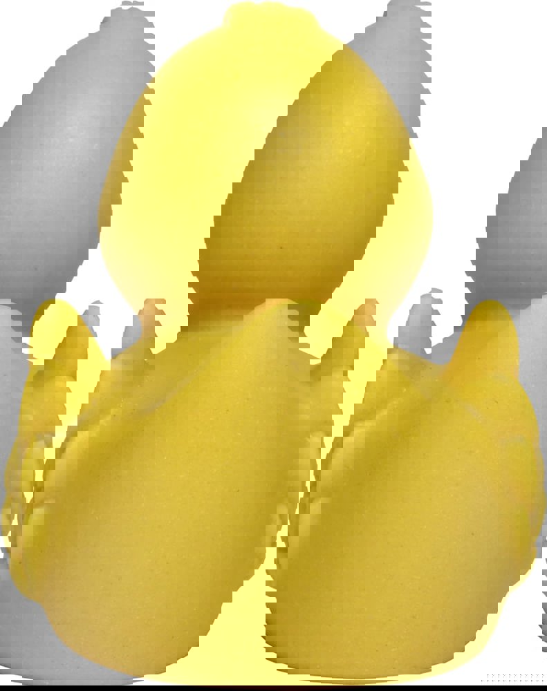 Weizen-Ente, klassik, gelb/orange, 7,5 cm