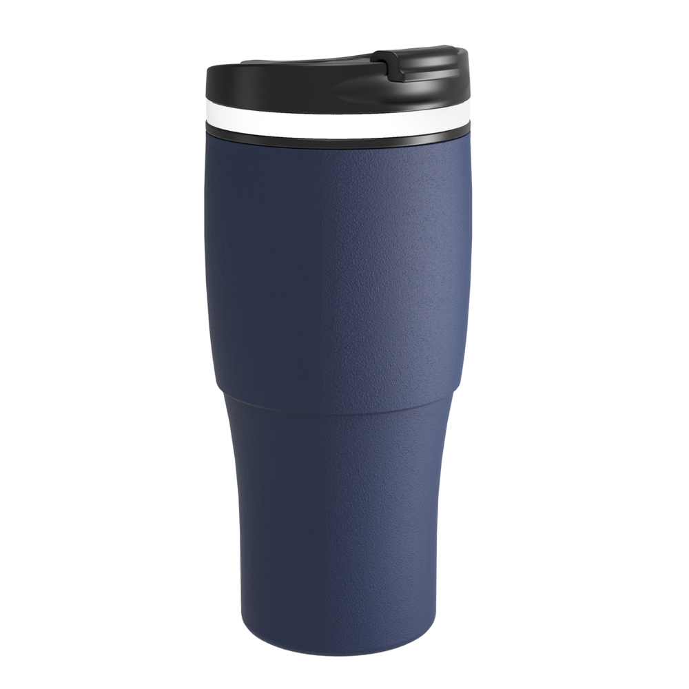 Thermobecher RETUMBLER-myBAYAMO GRANDE II - weiß, marineblau