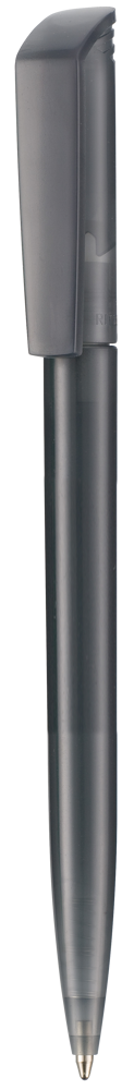 Kugelschreiber FLIP TRANSPARENT - smoke grey