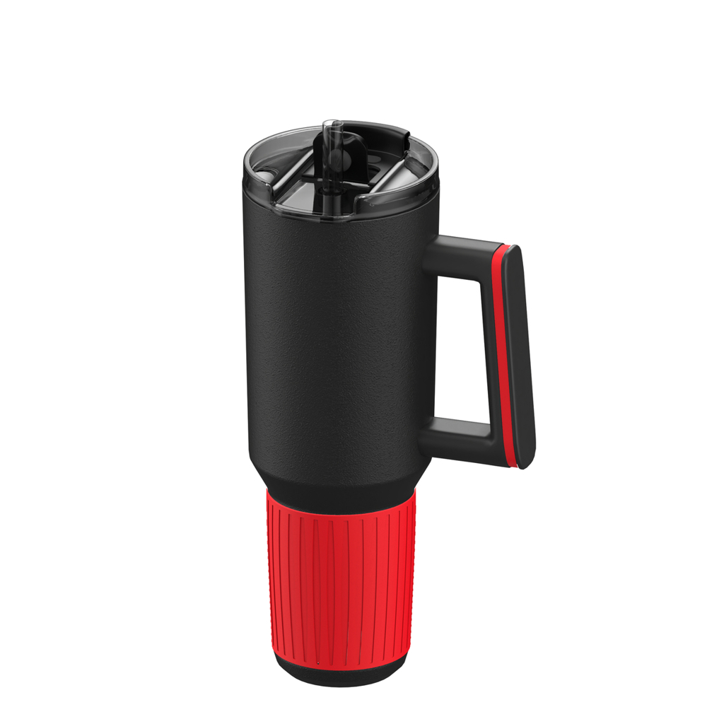 Thermobecher RETUMBLER-myKINGS CANYON 900 - rot, schwarz