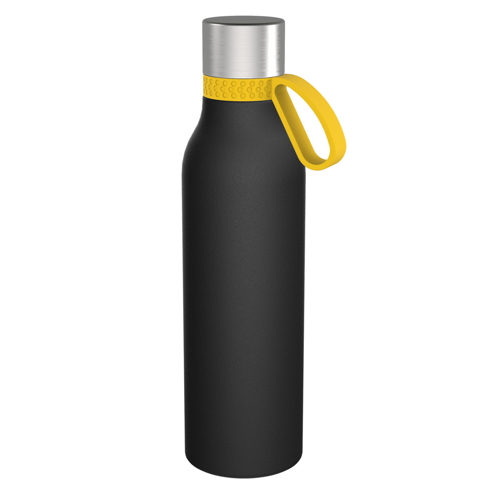 Trinkflasche II 820 - gelb, schwarz