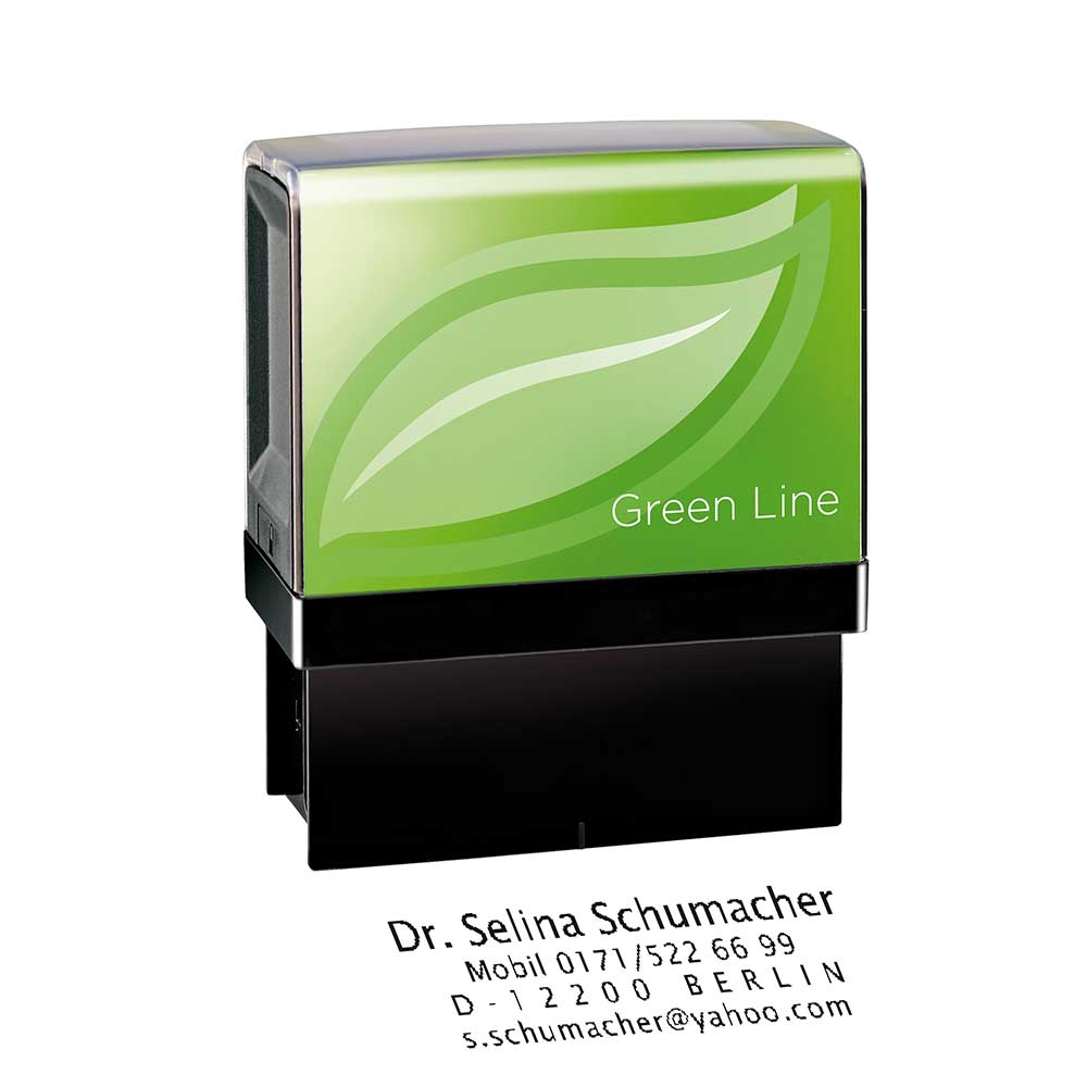 Stempelautomat "Green Line" - Individuell