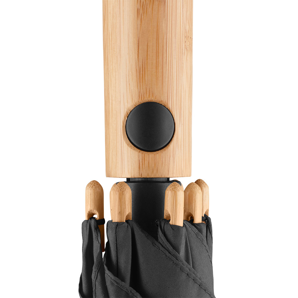 7379 AC-Midsize-Bambus-Stockschirm ÖkoBrella