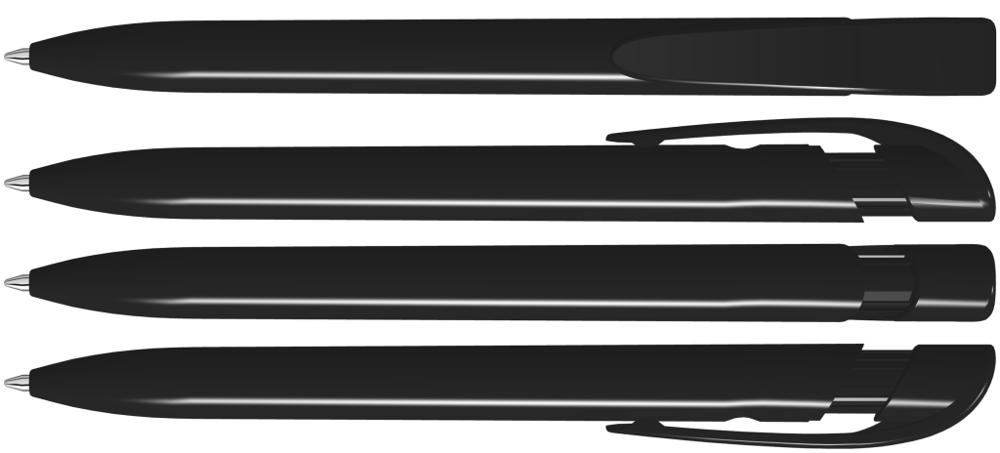 YES antibacterial, schwarz