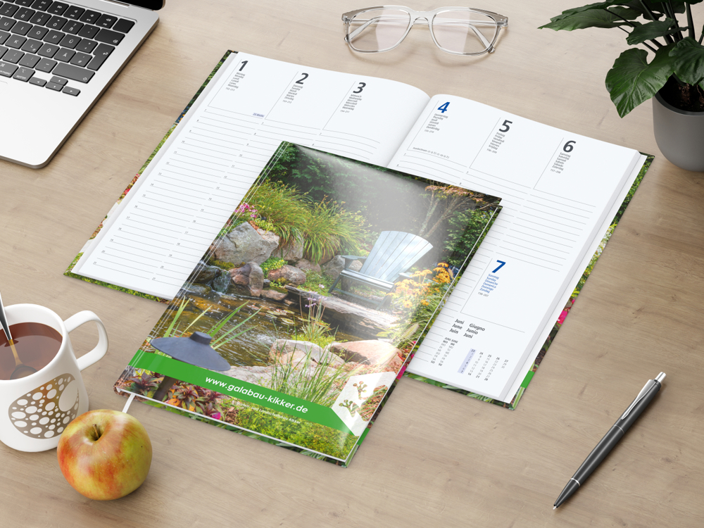 Wochenkalender Media, glänzend