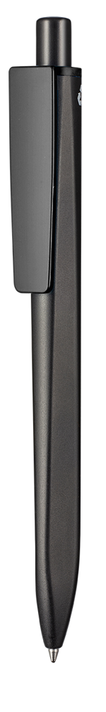 Kugelschreiber RIDGE RECYCLED - schwarz recycled (PCR)