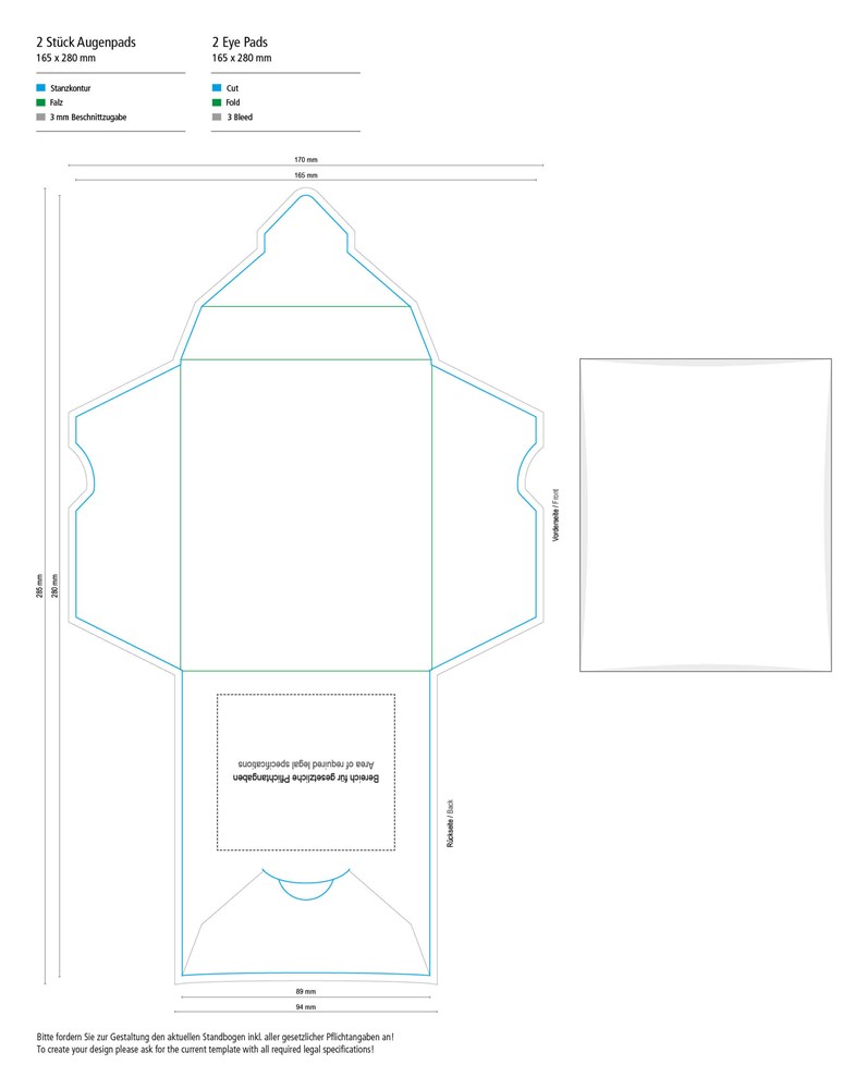 Augenpads (Hydrogel)