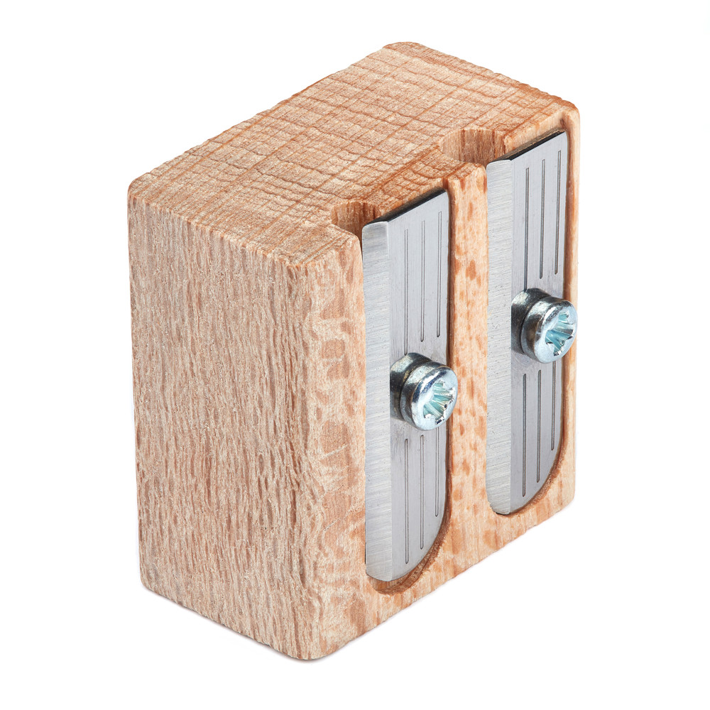 Double Pencil Sharpener – Sustainable Timber