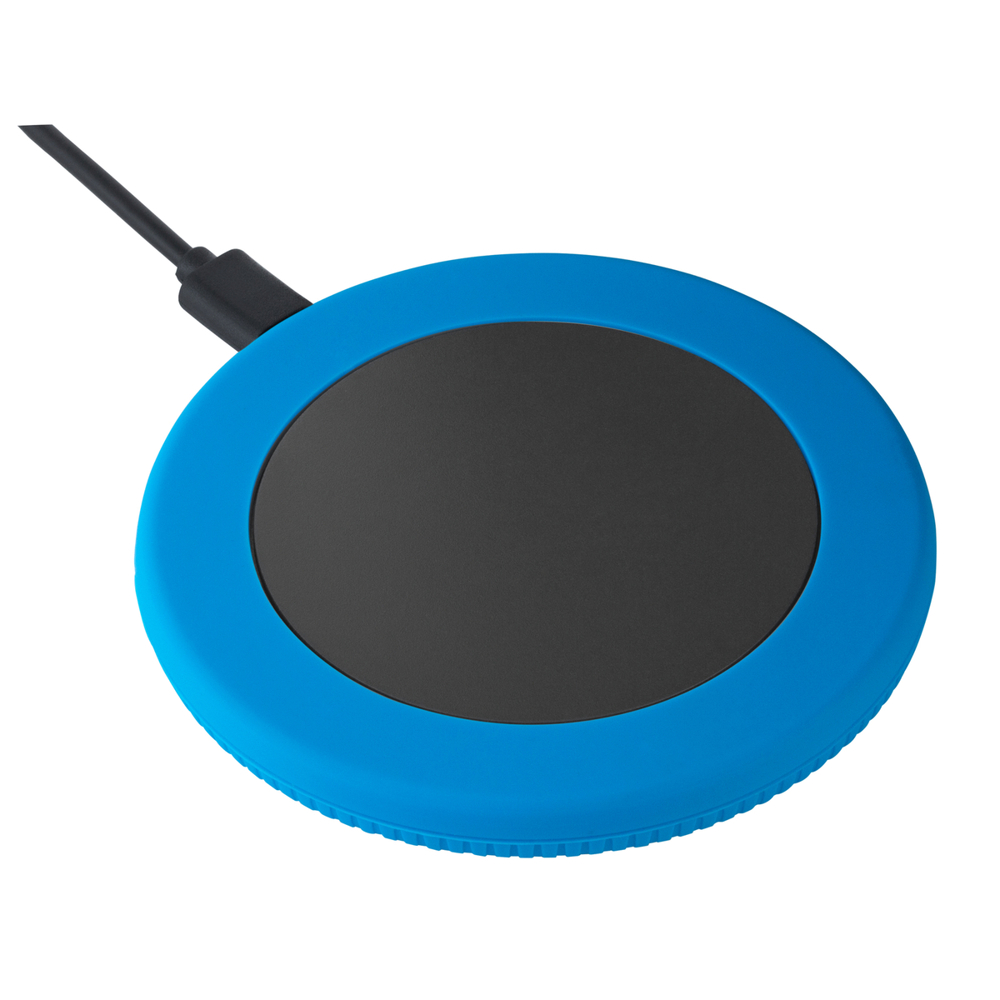 Wireless Charger REEVES-myMATOLA - schwarz, cyan