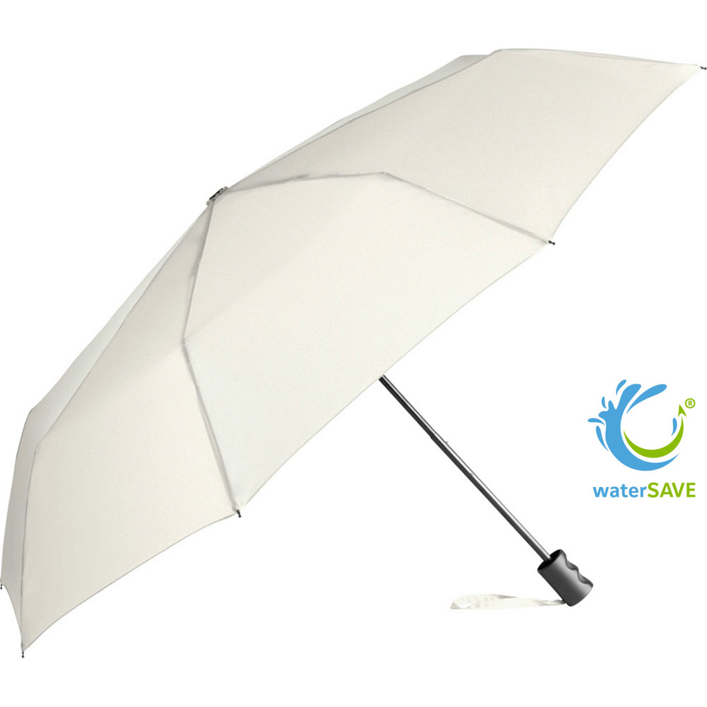 5095 Taschenschirm ÖkoBrella - naturweiß wS