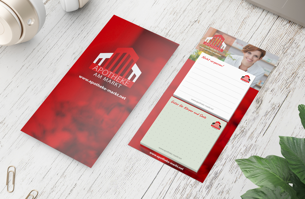 Haftnotiz-Karte Note-Card, Individuell