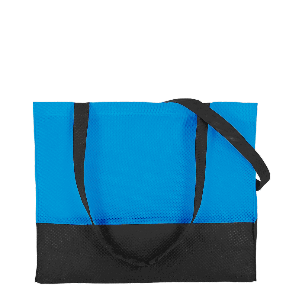 PP-Tasche - City-Bag 1 - hellblau/schwarz