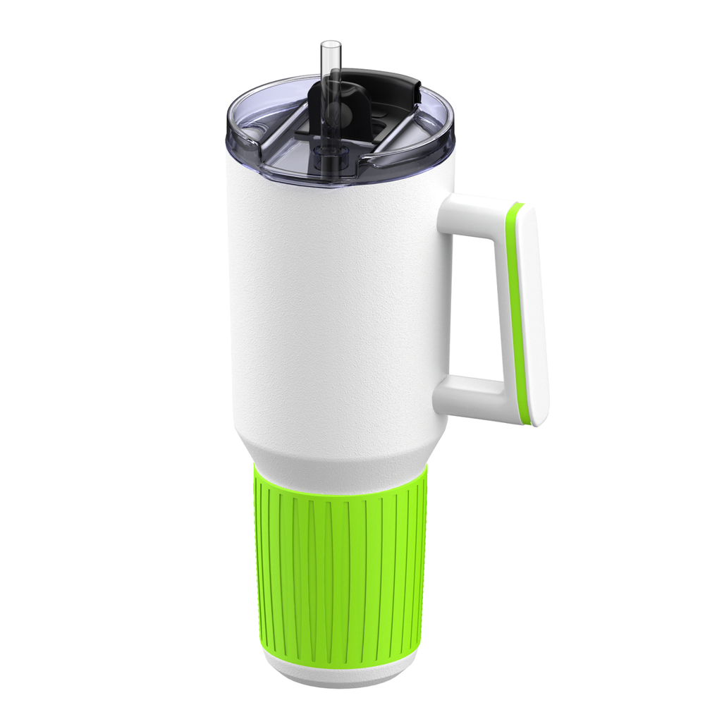 Thermobecher RETUMBLER-myKINGS CANYON 1200 - hellgrün, weiß