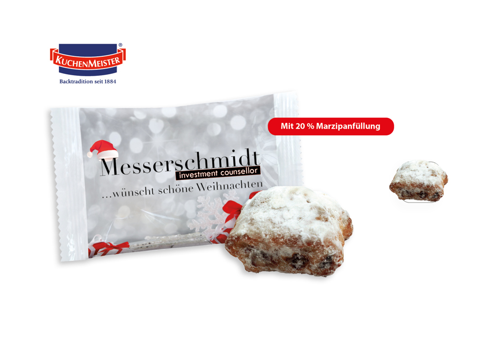 Stollenkonfekt Werbetüte