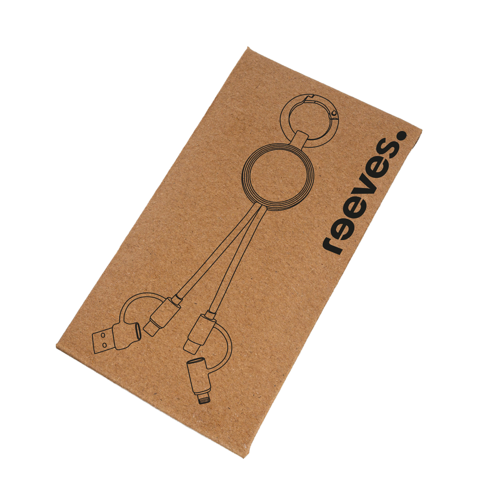 4-in-1 Ladekabel mit Beleuchtung REEVES-CONVERTICS LIGHT UP