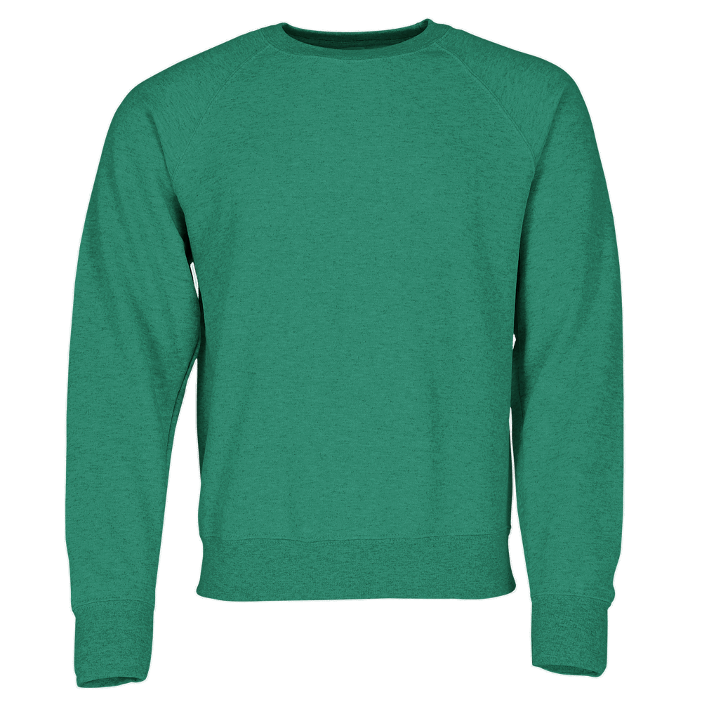 622160 - Classic Raglan Sweat, retro grün meliert, S