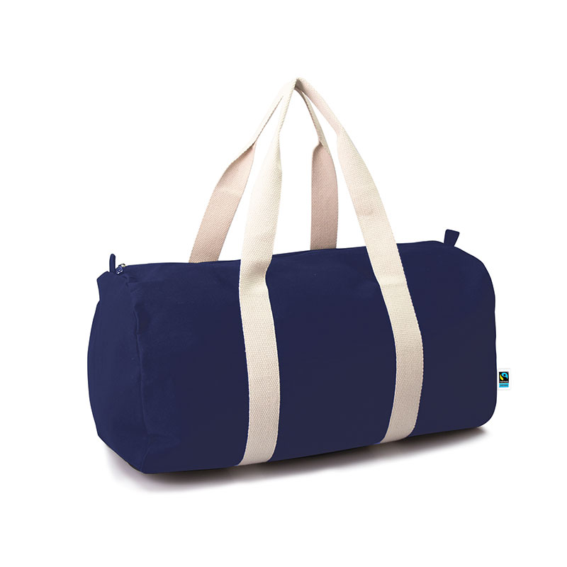organic Fairtrade Sporttasche Theo - navy