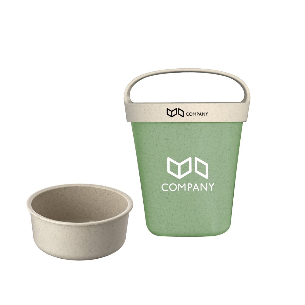 Koziol BUDDY 0,5 Snackpot mit Einsatz und Deckel 500ml