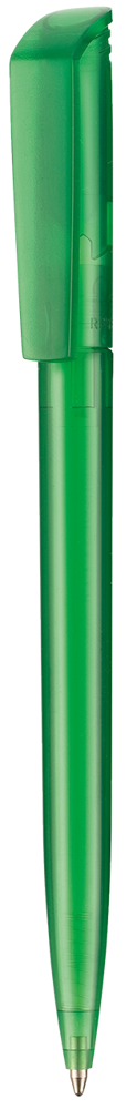 Kugelschreiber FLIP TRANSPARENT - limonen-grün TR/FR